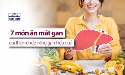 Bật mí 7 món ăn mát gan cải thiện chức năng gan hiệu quả